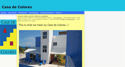 Desktop Screenshot of akumal-casadecolores.com